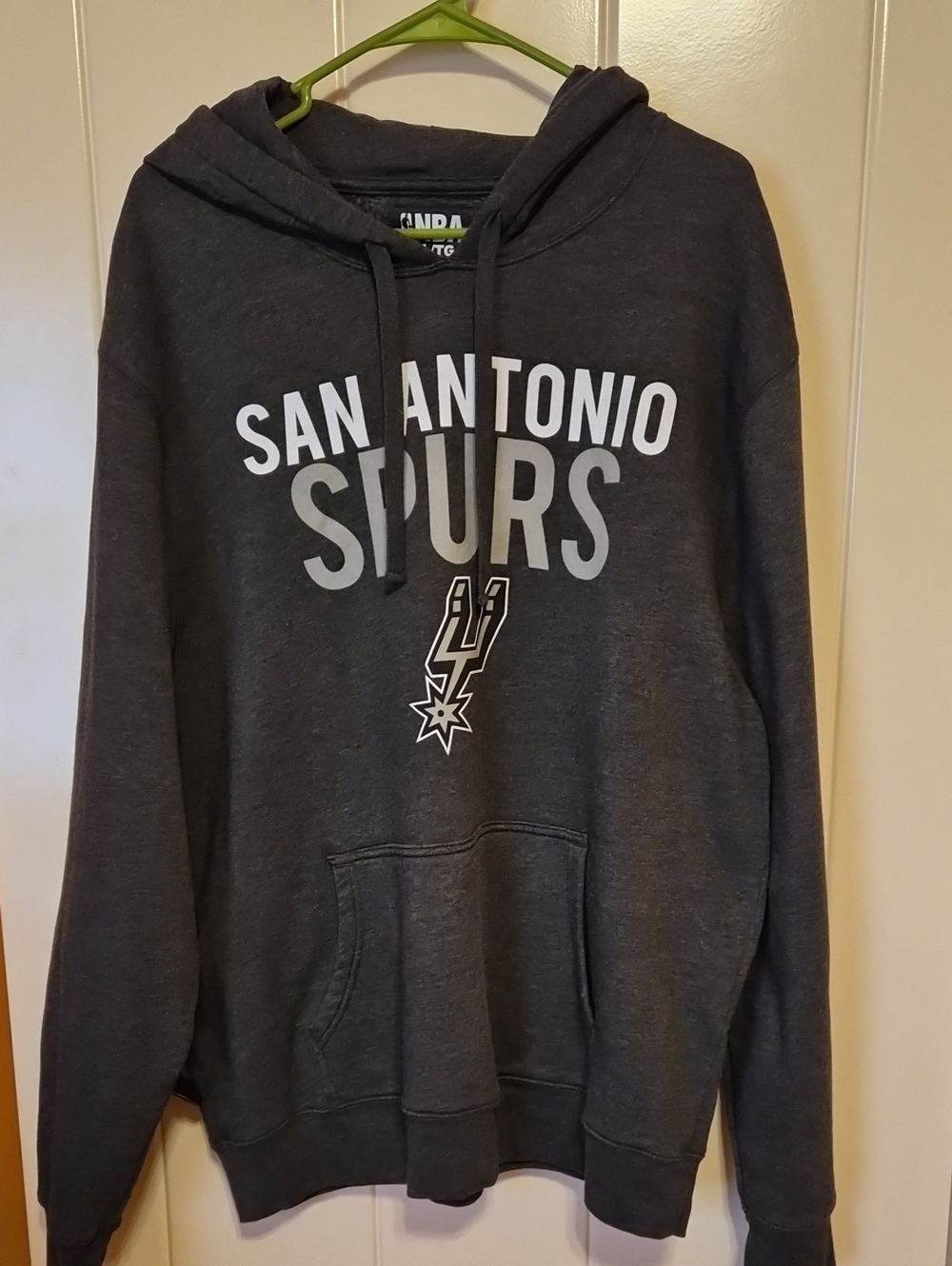 NBA San Antonio Spurs Dark Gray Pullover Hoodie